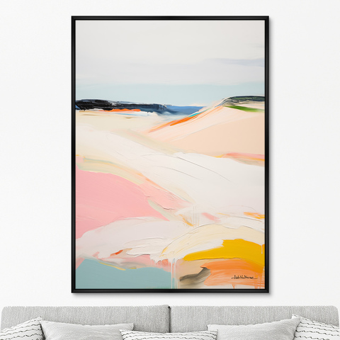 ArtNoMore - Репродукция картины на холсте Landscape Collection, Coastal beaches, No 2, 2024г.