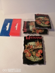 Магнит фреска полистоун с видами Москвы