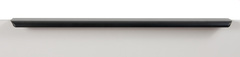 Мебельная ручка «MONTE» 512/600. Благородный чёрный матовый