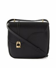 Кожаная сумка через плечо Gucci черный