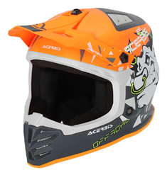 Мотошлем детский Acerbis PROFILE JUNIOR Orange/Grey