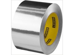STAYER ProTape, 75 мм, 50 м, до 120 °С, самоклеящаяся алюминиевая лента, Professional (12268-75-50)