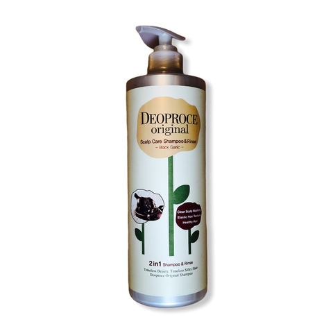 DEOPROCE ORIGINAL SCALP CARE 2 IN 1 SHAMPOO BLACK GARLIC 1000ml