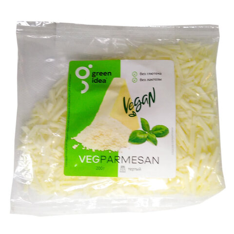 Сыр веганский Пармезан тёртый, 200г (Green Idea)