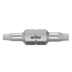 Бита двухсторонняя Doppelbit TORX T10/T15 30мм Wiha 7415Z 43867