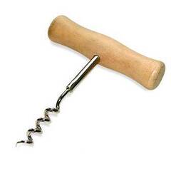 Штопор деревянная ручка D-048/YW-G364