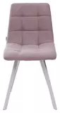 фото 2 Стул CHILLI SQUARE UF860-04B сиреневый, ткань/ белый каркас М-City на profcook.ru