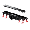Am.Pm W02SC-U11-050-04BM PrimeFlow Трап для душа линейный универс затвор Tile 50см цвет черн мат