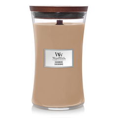 Свеча ароматическая WoodWick Cashmere большая 610 г.