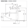 Remer X12ACFP Смеситель для раковины Remer X Style X12ACFP, черный брашированный хром