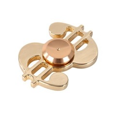 Спиннер для рук"Top Spinner. Dollar Zi", металлический подшипник