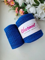 Cornflower cotton cord 3 mm