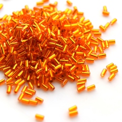 Стеклярус Тохо 3 мм 0030 оранжевый