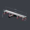 Am.Pm W01SC-U11-070-04SB MasterFlow Трап для душа линейный универс затвор Tile 70см цвет сталь мат