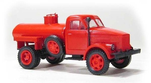 ГАЗ-51 топливозаправщик красный 1:87