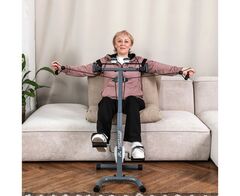 Велотренажер двойной DFC B810W dual bike