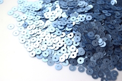 Пайетки плоские 4 мм. Azzurro (606W)