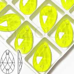 Купить ярко-желтые ультровые неоновые стразы Neon Yellow в интернете