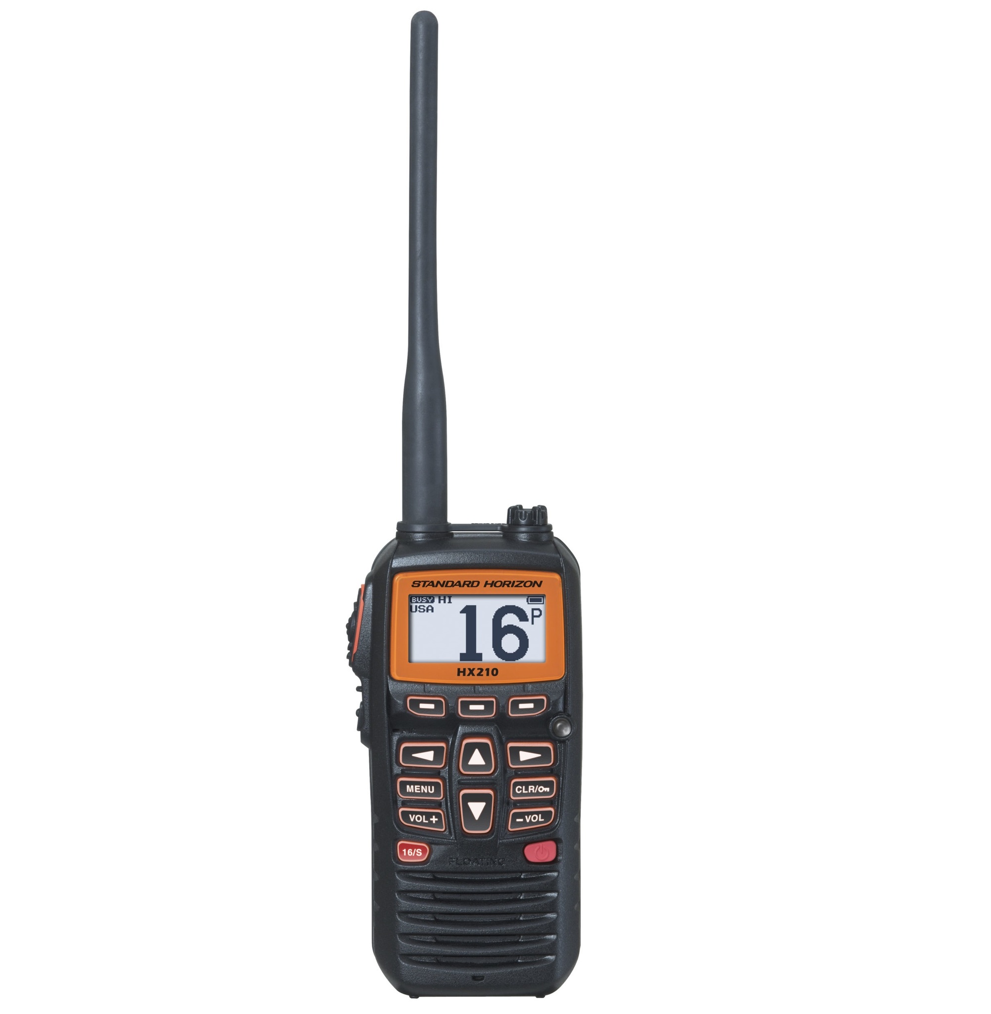 HX210E VHF handheld radio Standard Horizon