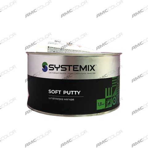 SYSTEMIX Шпатлевка Soft putty мягкая 1,8кг