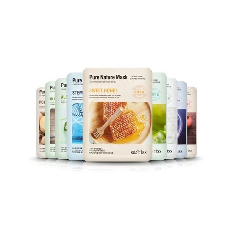 Маска для лица тканевая Anskin Secriss Pure Nature Mask Pack