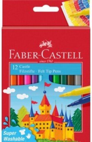 Flomaster 12 reng 554201 Faber Castell