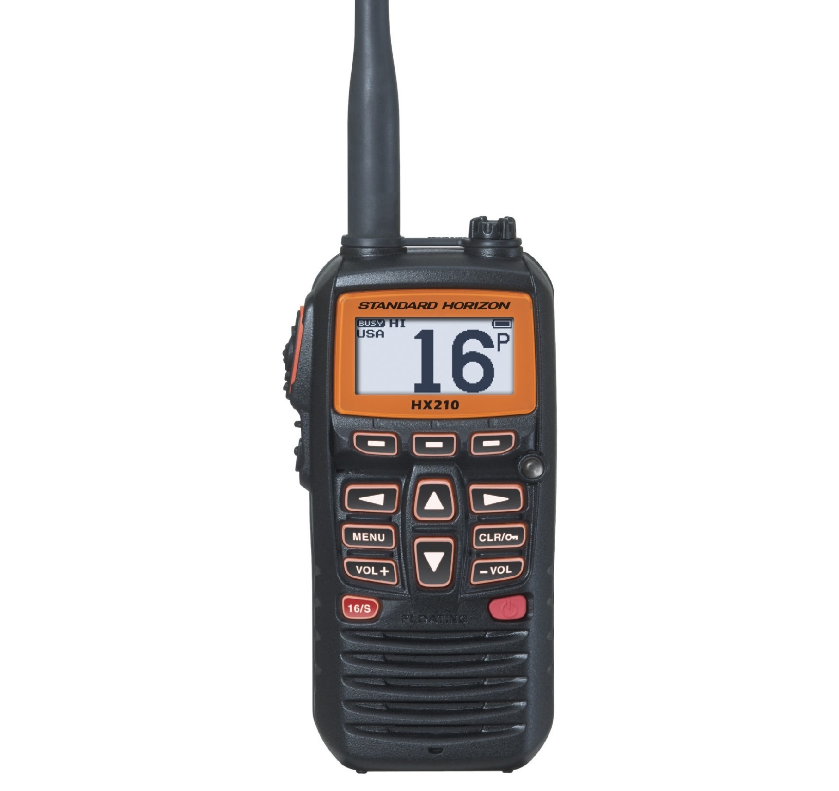 HX210E VHF handheld radio Standard Horizon