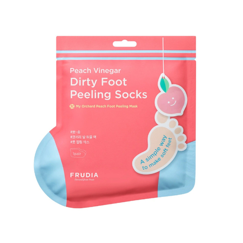 FRUDIA  Маска-носочки для педикюра с ароматом персика (40г) / Frudia My Orchard Peach Foot Peeling Mask