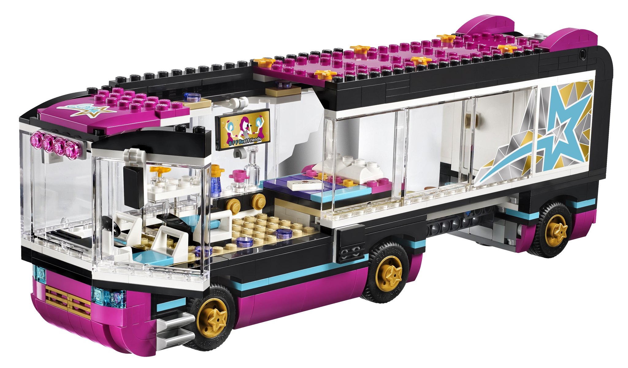 LEGO Friends: Поп звезда: Гастроли 41106 - купить по выгодной цене |  Интернет-магазин «Vsetovary.kz»