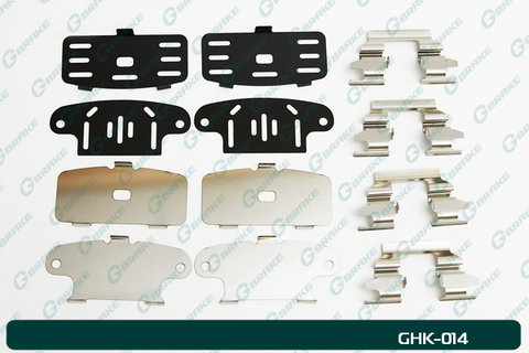 Комплект пластин для тормозных колодок G-brake GHK-014