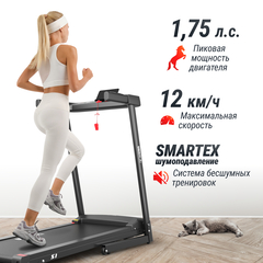 Беговая дорожка UNIX Fit Hi-tech S1 Black