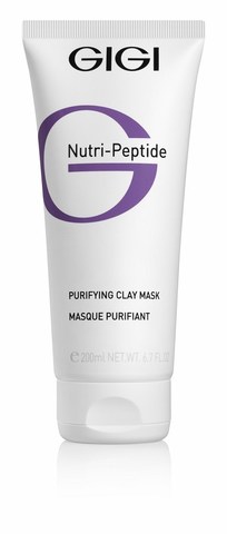 GiGi Nutri-Peptide Clay Mask - Пептидная очищающая глиняная маска для жирной кожи, 50 мл.