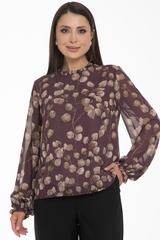 Блуза Волшебный шифон (стильная) Diolche