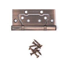 41-5-004 Петля дверная AC, медь, 100х75х2,5мм (РемоКолор)