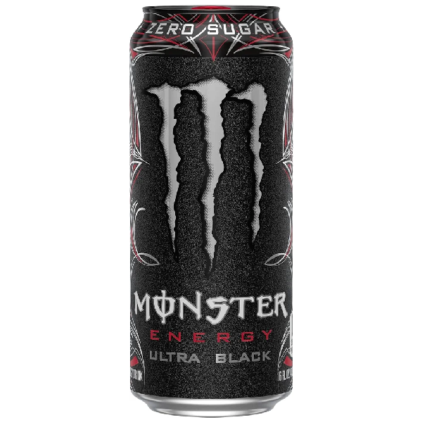 Энергетический б/а напиток Монстер Energy Zero Ultra Black Monster, 500 мл