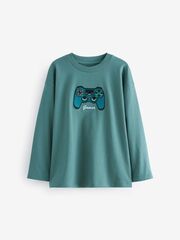 Лонгслив для мальчика Next 684-078, Зеленый