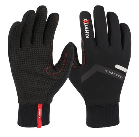 Премиальные лыжные перчатки Kinetixx Norik Black