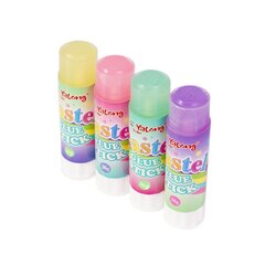 
          Клей-карандаш Yalong, 36 гр, "Pastel", на основе PVP, цветной, 12 шт/уп, пластиковый шоу-бокс