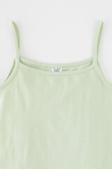 майка  для девочки  К 1187-2уп/солнечный свет,морская пена