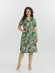 4572 Халат на пуговицах