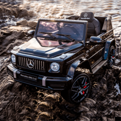 Детский электромобиль "Mercedes-Benz  G63" 12V,черный