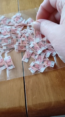 Посыпка для Торта Деньги 5000р, 2.5*1 см, 160 шт (сахарная бумага)