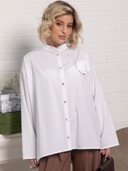 Блуза Луиза (белая) Б15187-39М LT Collection