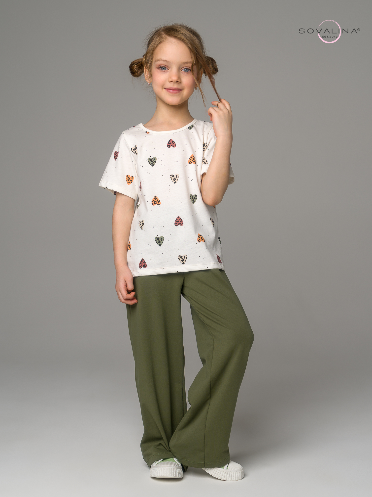 Костюм Лето лео крапинка-зеленый