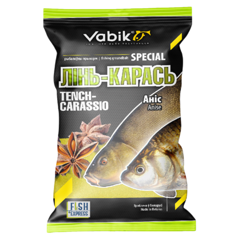 Прикормка Vabik SPECIAL Линь-Карась Анис 1кг 10 шт/уп.