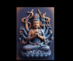 Силиконовый молд накладка Индия № 0258