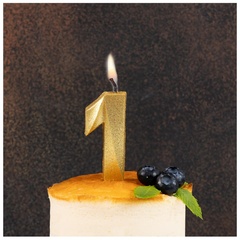 Свеча -цифра 