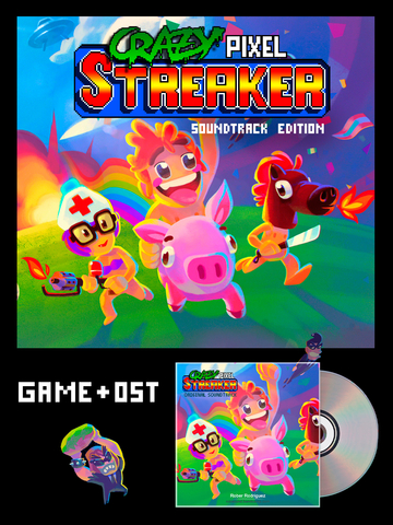 Crazy Pixel Streaker - Soundtrack Edition (для ПК, цифровой код доступа)