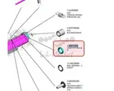 Ricoh МР305SPF Шестерня нагревательного вала фьюзера AB011620