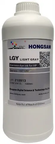 Чернила DCTec водорастворимые Z2100 Light Grey (светло-серый) 1000 мл